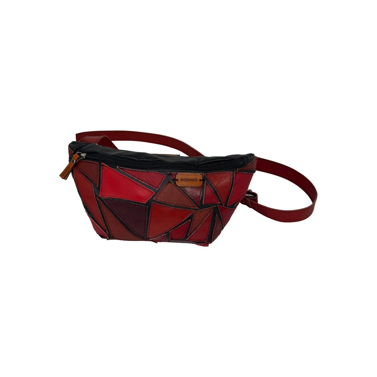 Nerka patchwork czerwona