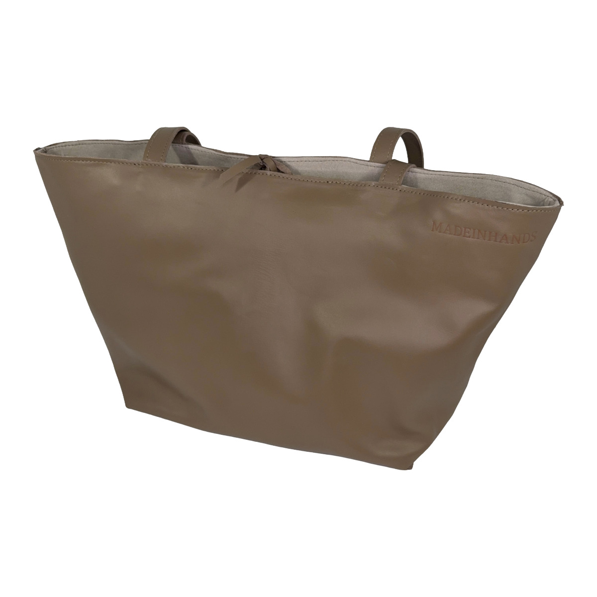 Shopperka jasny beż